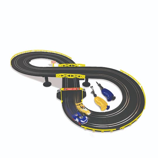 Nkok Inc. Junior Explorers Sonic The Hedgehog All Stars Racing Transformed Rc Slot Car Set Race Set - Sonic & Tails Sonic the Hedgehog Car, One Size,